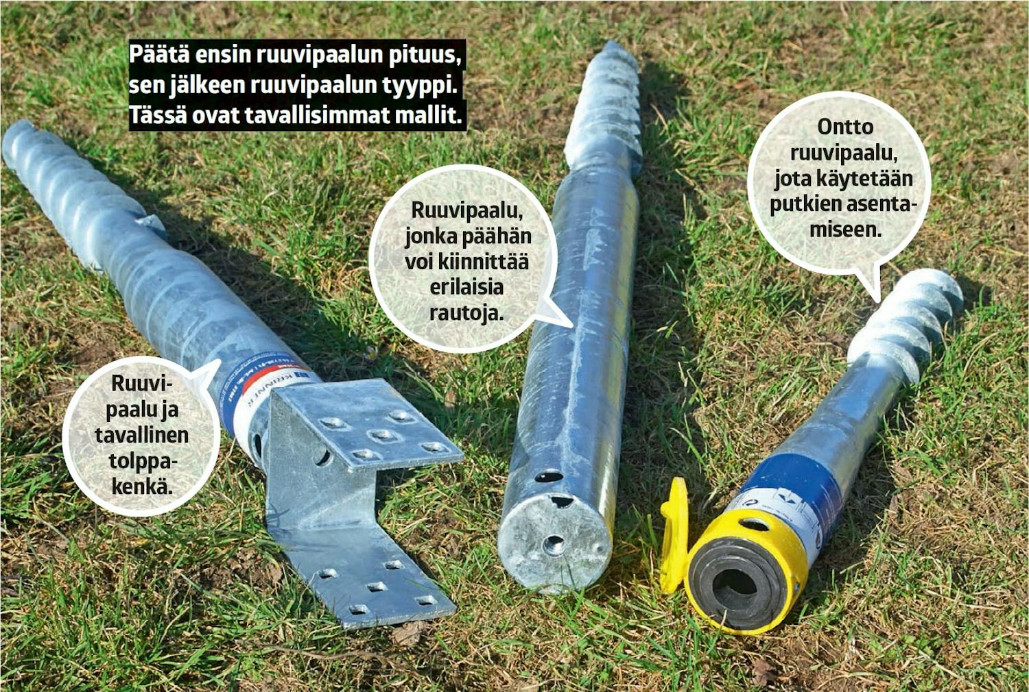 Ruuvipaalu perustus Ruuvipaalu perustus